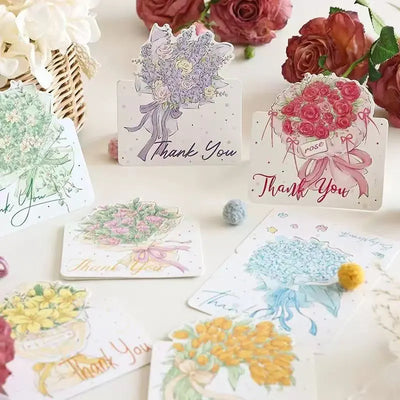 Floral Mix Thank You Card Pack