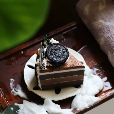 Chocolate Oreo Cake Slice Handmade Soap